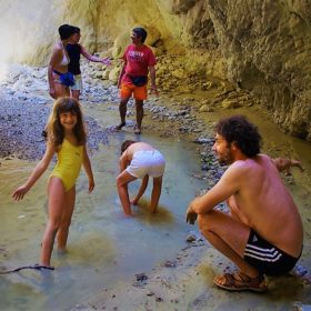 kids Greece canyoning