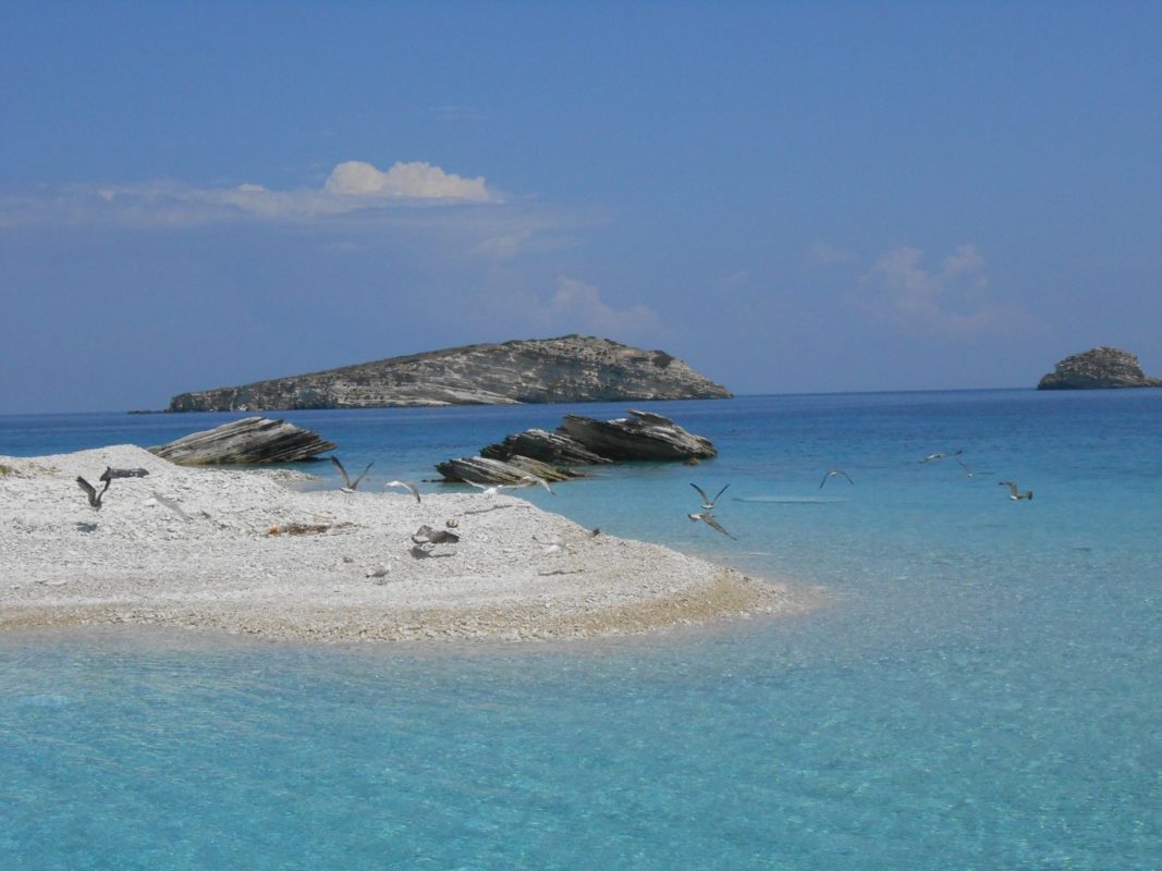 Greek islands Aegean aspronisia