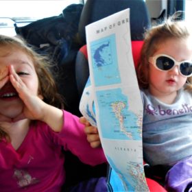 travel with kids car Greece