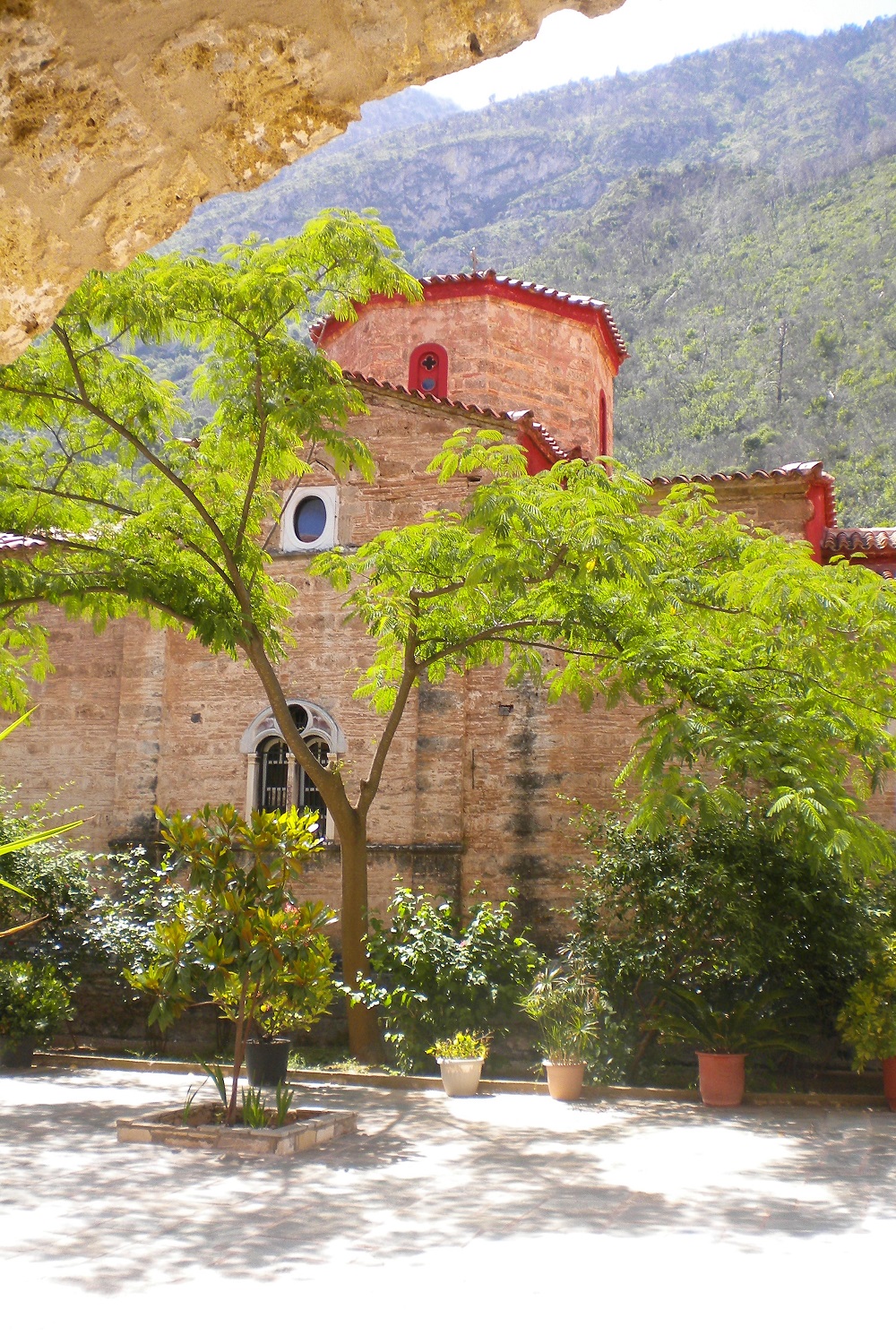 taxiarhes monastery aigio peloponnese
