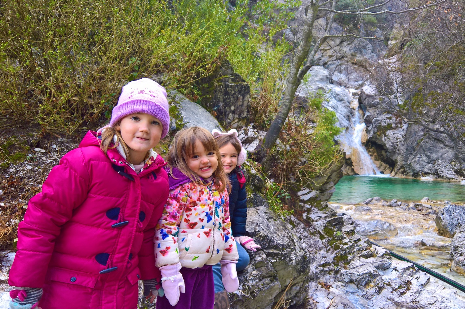 waterfall kids olympus