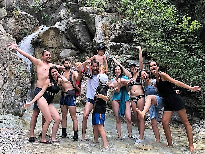 waterfall families Peloponnese