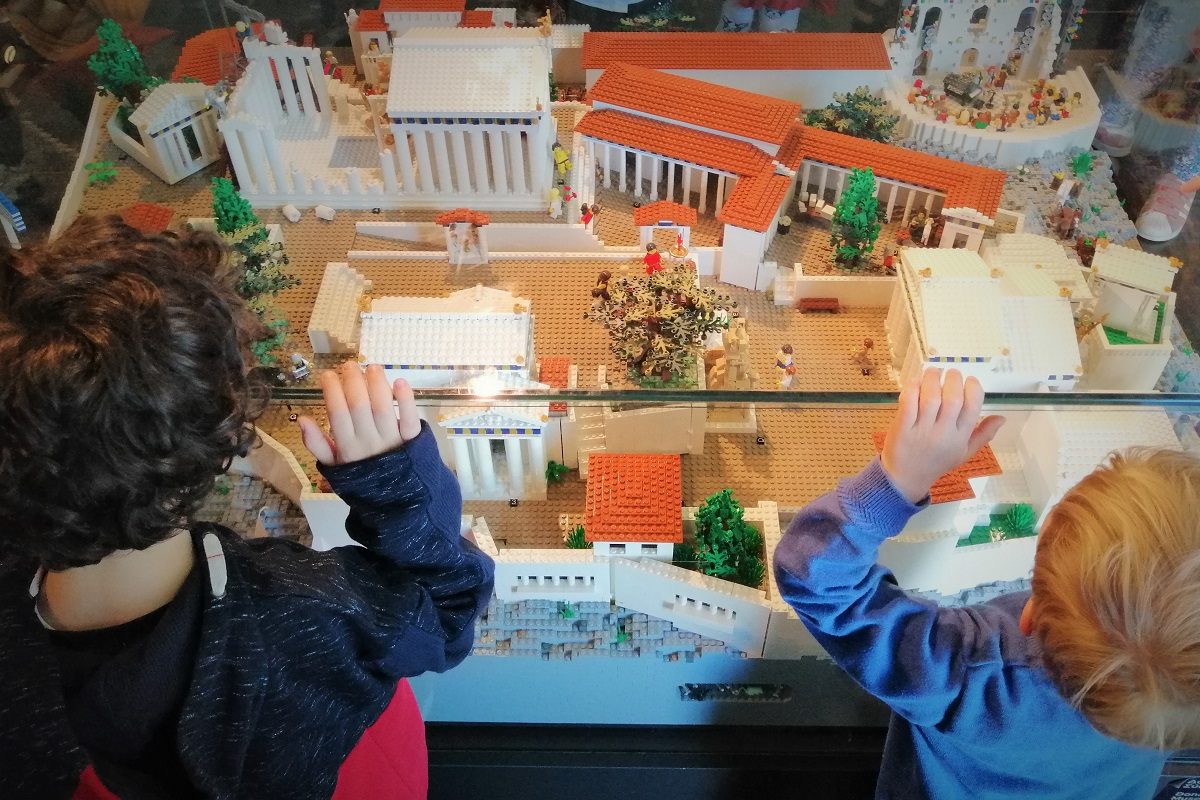 lego acropolis museum kids