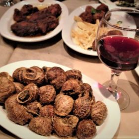 snails gastronomy tour with kids Peloponnese