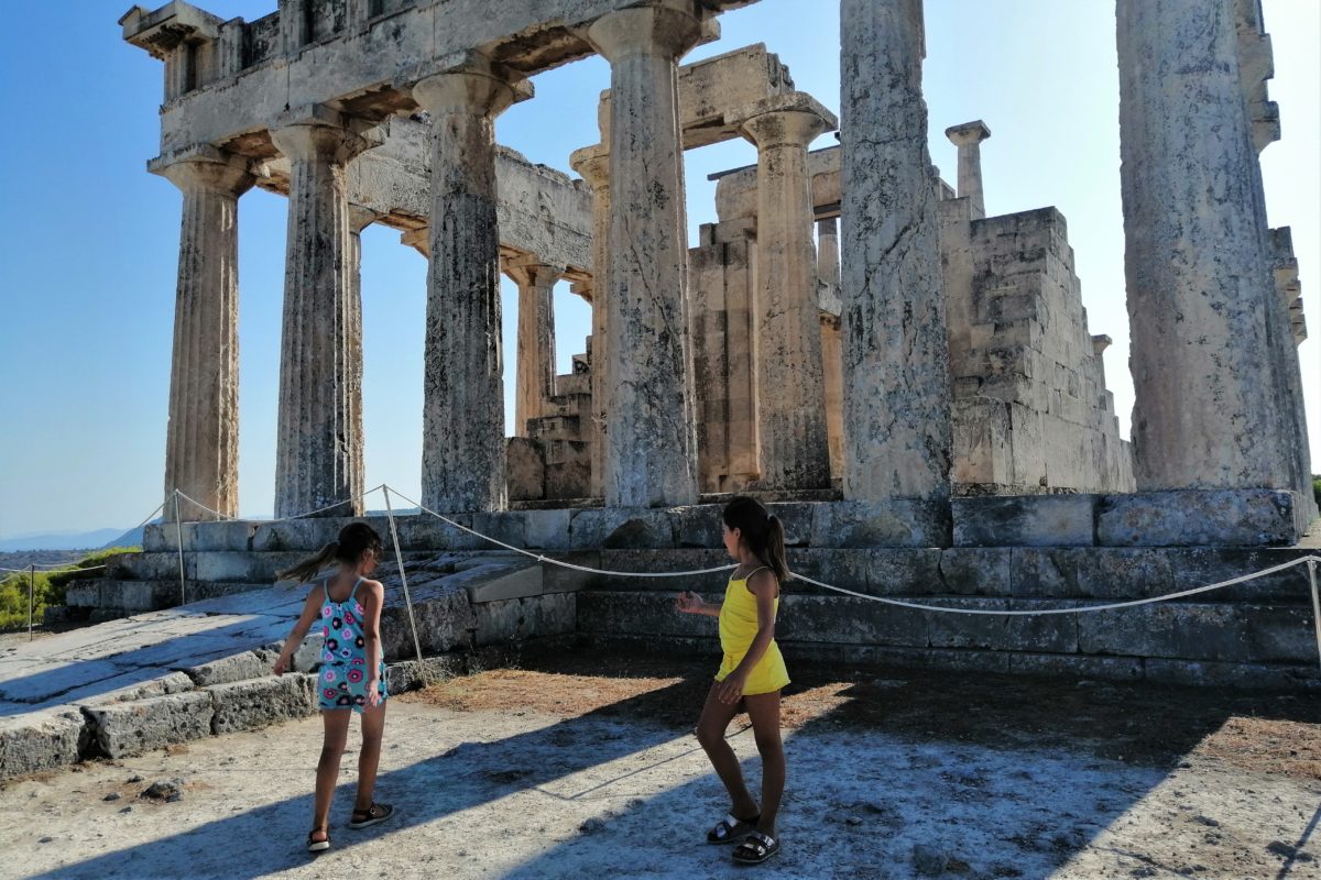 sailing aegina aphaea temple