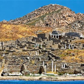 delos archaeological site greece-is