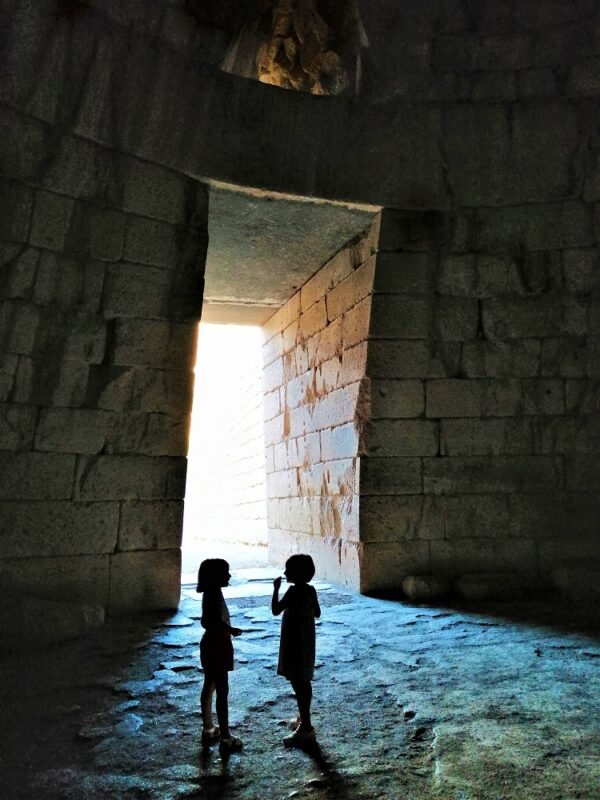 mycenae with kids